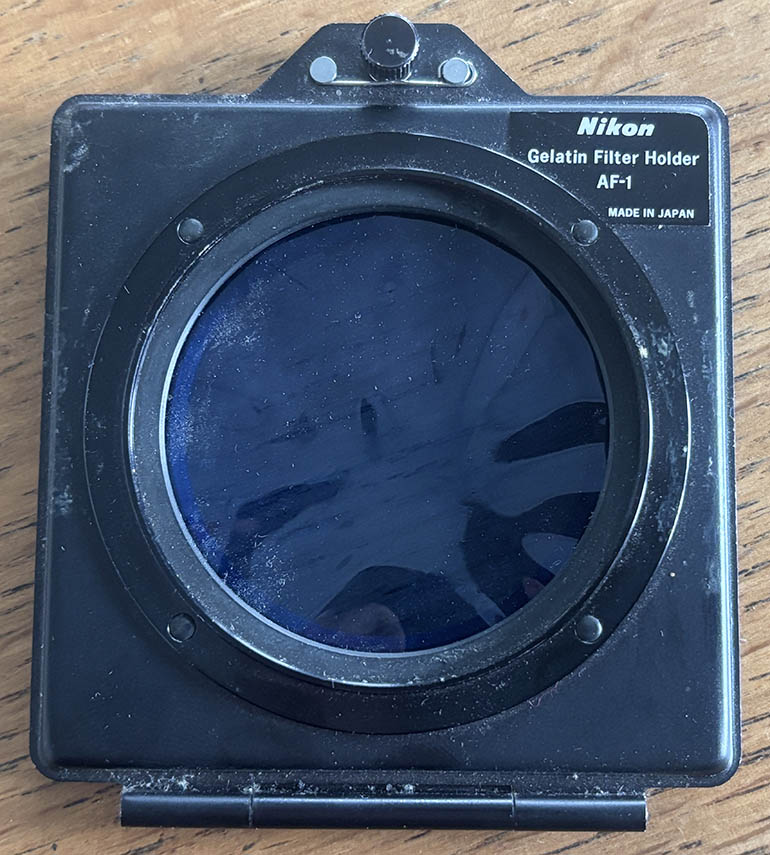 Nikon 52mm thread AF-1 Gelatin Filter holder