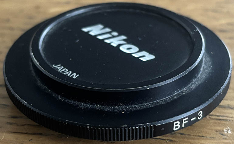 Nikon BF-3 teleconverter Body cap