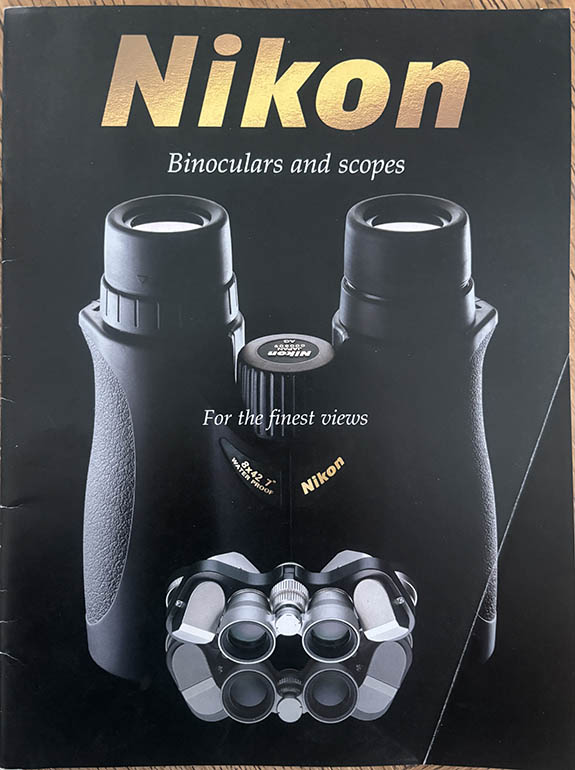Nikon Binoculars and Scopes 1999 Leaflets & Brochures