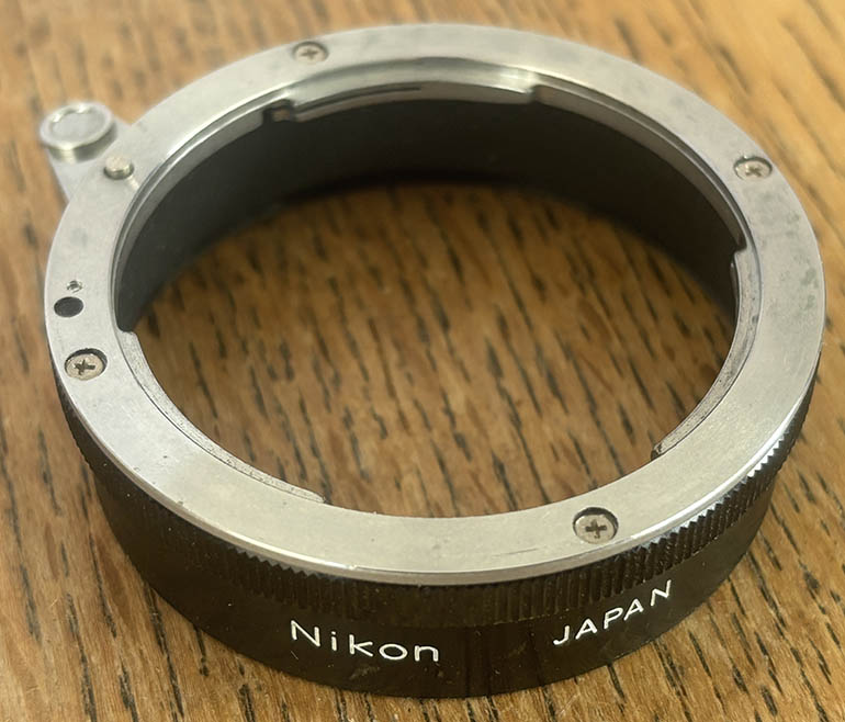 Nikon BR3 Reverse ring 52mm Lens adaptor