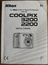 Nikon Coolpix 3200 (Instruction manual) £7.00