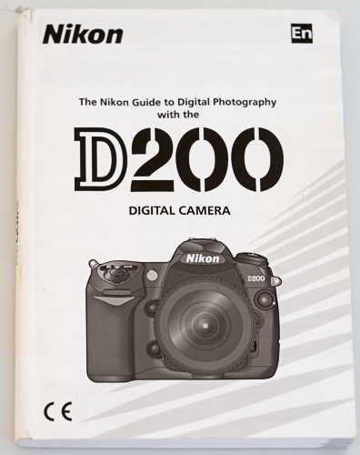 Nikon D200 Instruction manual