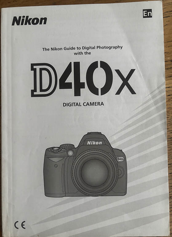 Nikon D40x Instruction manual