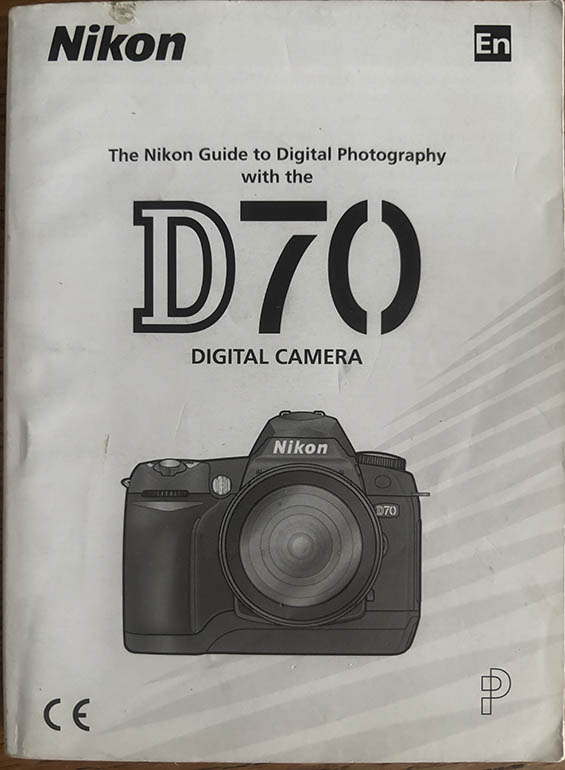 Nikon D70 Instruction manual