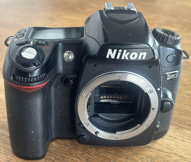 Nikon D80 INFRARED body 35mm camera