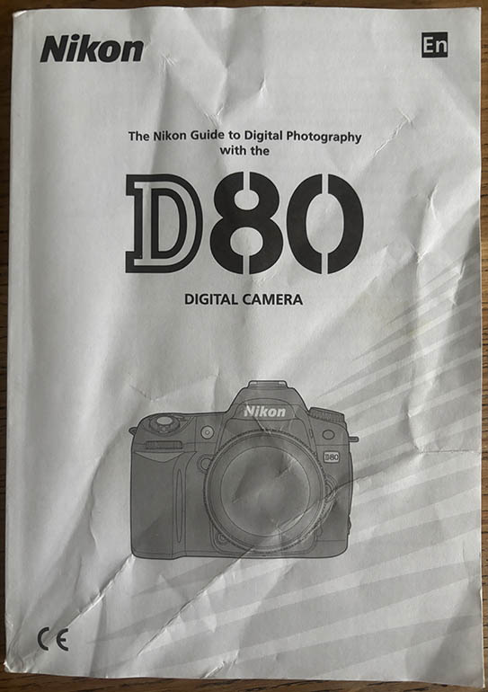Nikon D80 Instruction manual