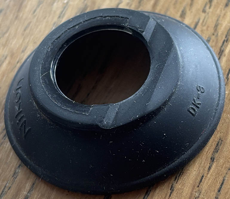 Nikon DK-3 eyecup Viewfinder attachment