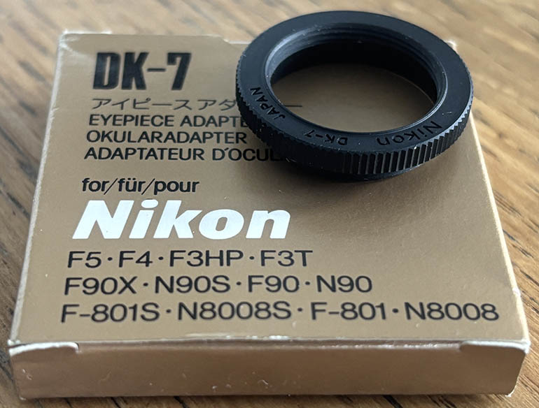 Nikon DK-7 Eyepiece Adaptor Viewfinder attachment