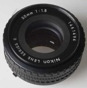 Nikon Series-E 50mm f/1.8 35mm interchangeable lens