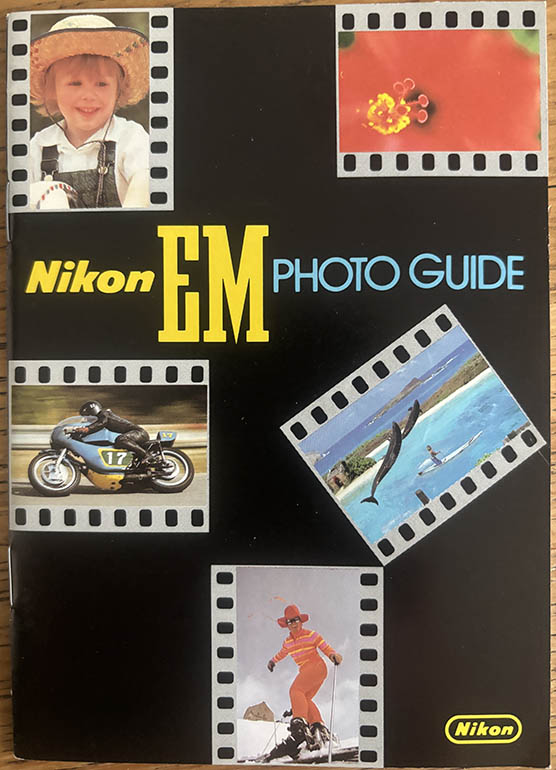 Nikon EM Photo Guide Leaflets & Brochures