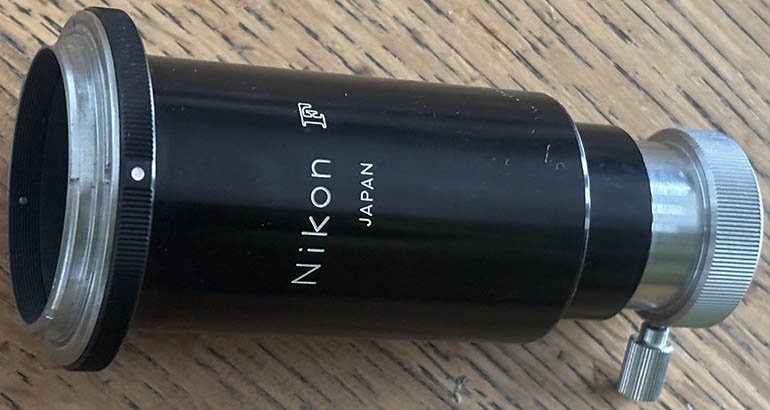 Second hand Nikon F Microscope Adaptor