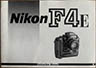 Nikon F4e (Instruction manual) £3.00