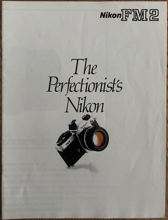Nikon FM2 1995 Leaflets & Brochures