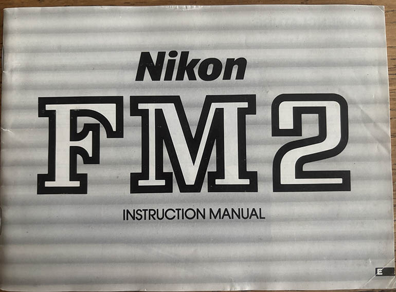 Nikon FM2 Instruction manual