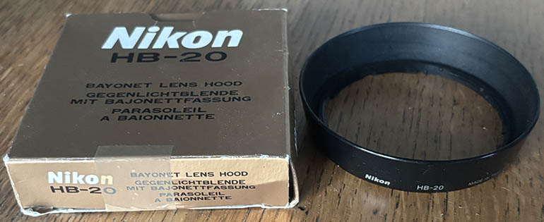 Nikon HB-20 Lens hood