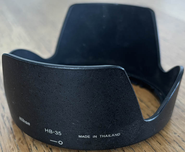 Nikon HB-35 Lens hood