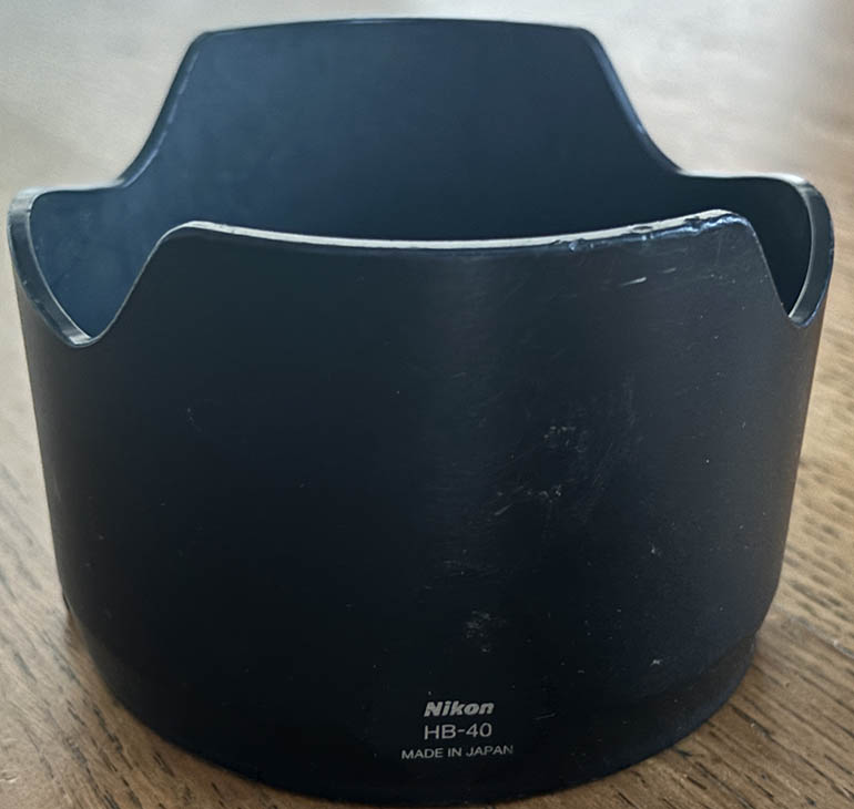 Nikon HB-40 Lens hood