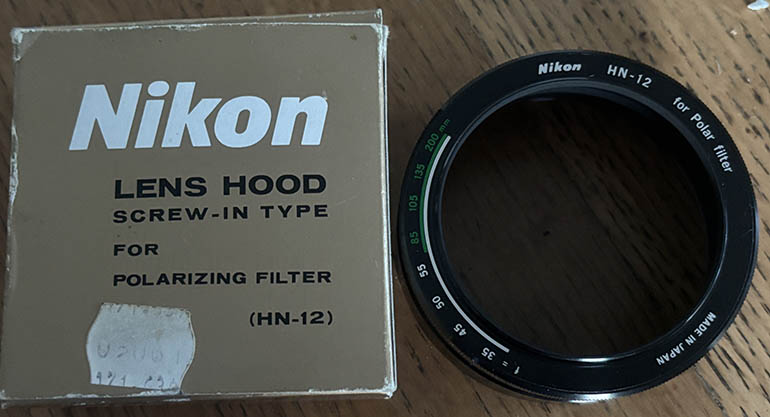 Nikon HN-12 60mm Lens hood