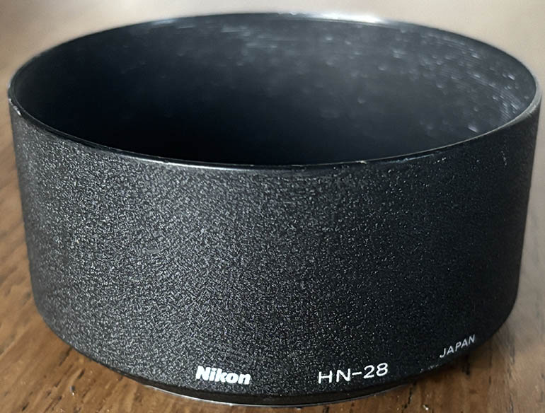 Nikon HN-28 77mm Lens hood
