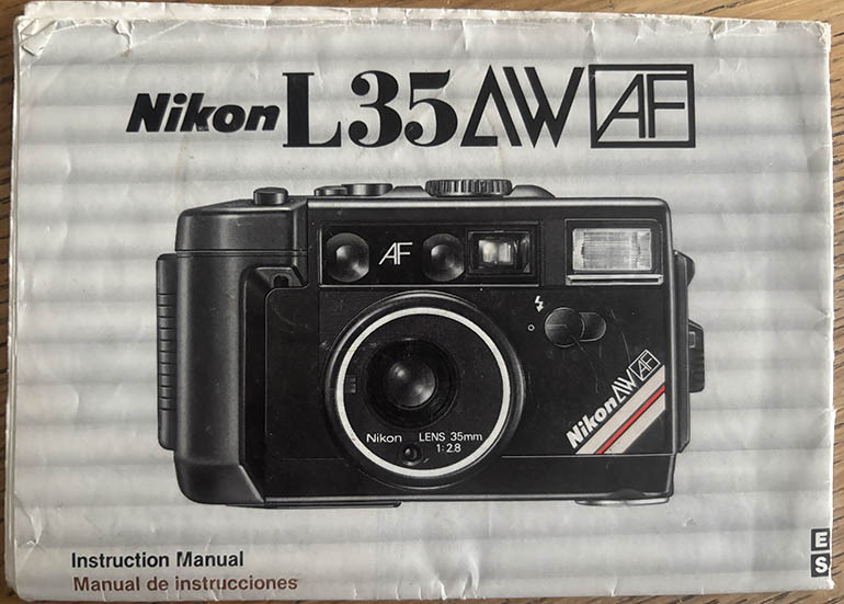 Nikon L35AWAF Instruction manual