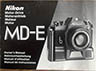 Nikon MD-E Motor drive (Instruction manual) £5.00