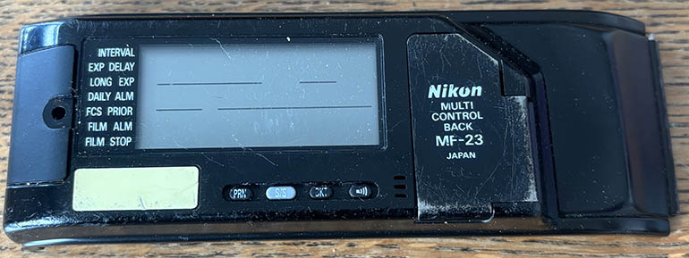 Nikon MF-23 Multi Control Back for F4 Misc