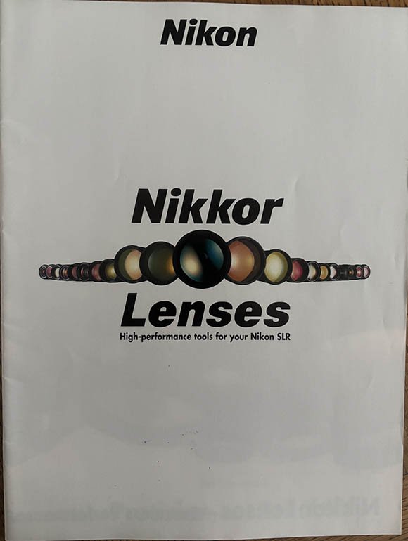 Pre-owned Nikon NIKKOR Lenses 1998