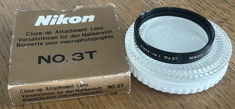 Nikon No 3T Close Up Attachment Lens Filter