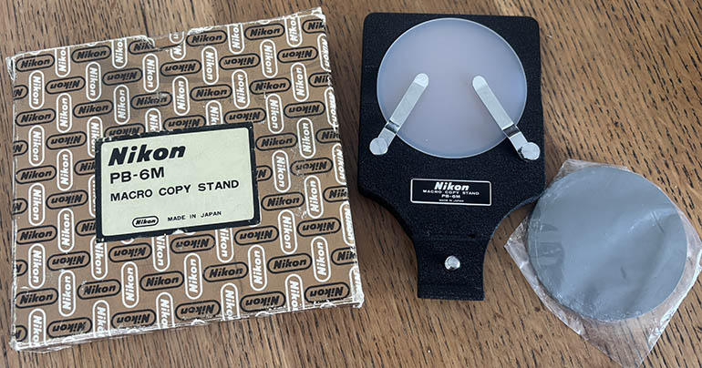 Nikon PB-6M Macro Copy Stand Bellows