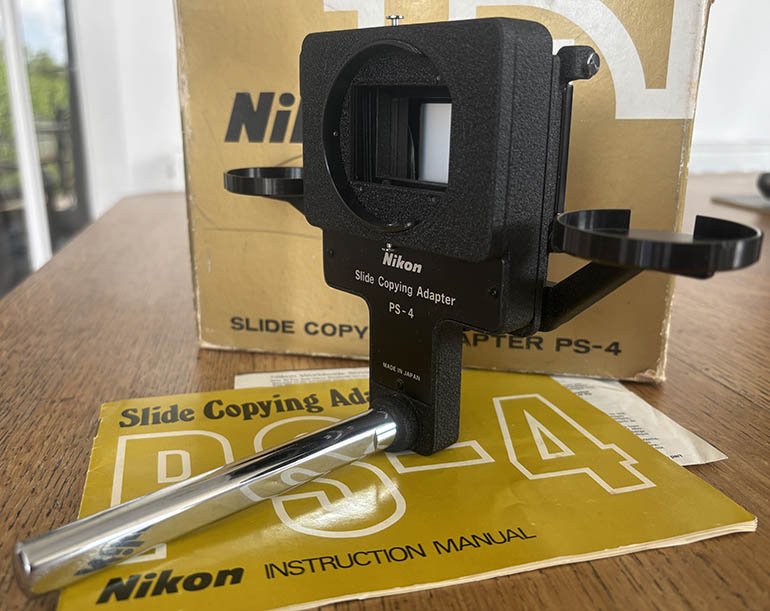 Pre-owned Nikon PS-4 Slide Copying Adaptor