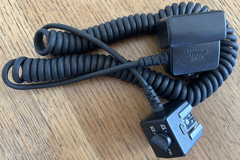 Nikon SC-29 TTL Multi-Flash Sync Cord Remote control