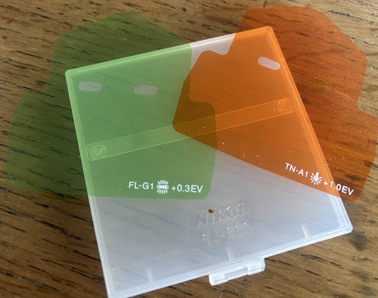 Used Nikon SJ-800 Colour filter set