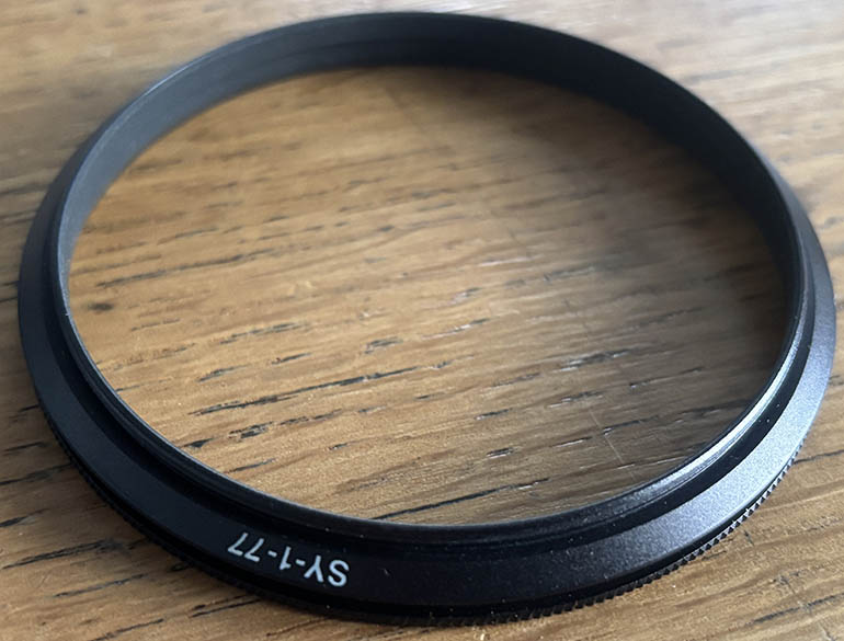 Nikon SY-1 77mm SX-1 Flash accessory