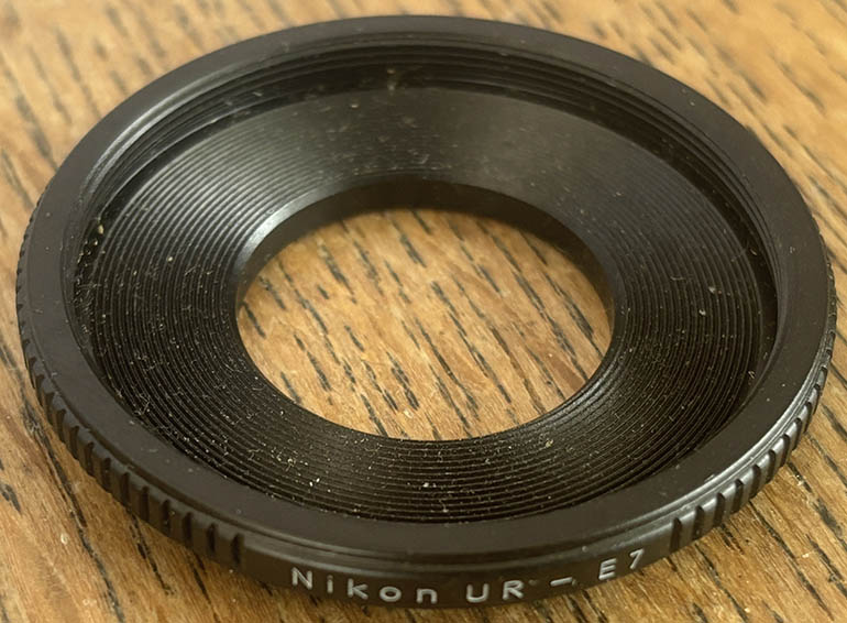 Nikon UR-E7 28-46mm step up ring Lens adaptor