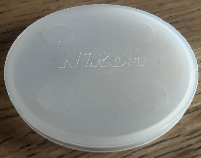 Nikon F Mount clear Body cap