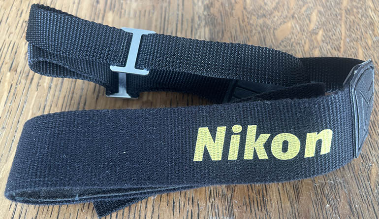 Nikon Black  Camera strap