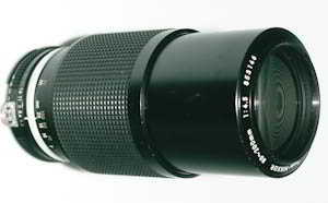 Nikon Nikkor 80-200mm f/4.5 AI zoom 35mm interchangeable lens