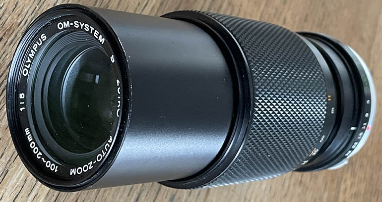 Olympus 100-200mm f/5 zoom 35mm interchangeable lens