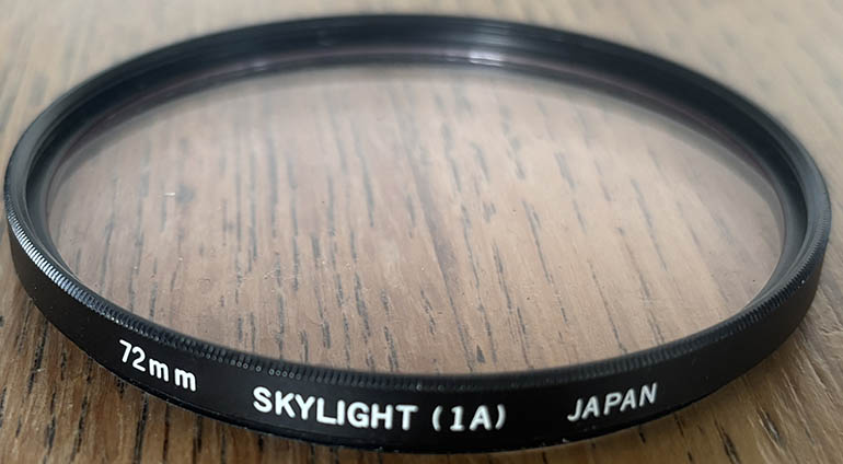 Olympus 72mm Skylight 1A Filter