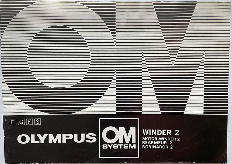 Olympus Winder 2 Instruction manual