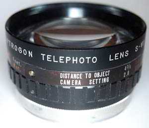 Optrogon Series VII  Aux Telephoto Lens  Lens converter