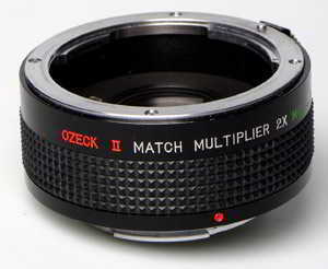 Ozeck 2x Match Multiplier Pentax PK mount Teleconverter