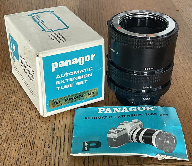 Extension Tube Set Minolta MD