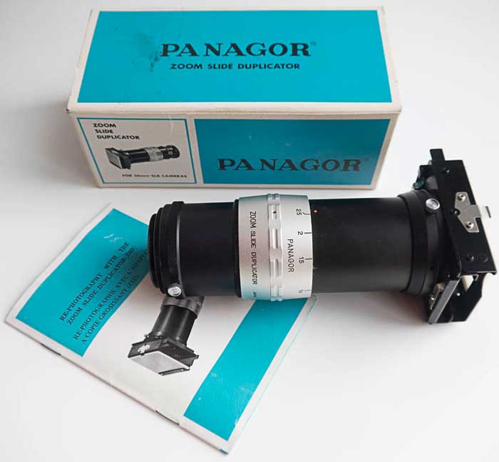 Panagor Zoom Slide Duplicator Film accessory