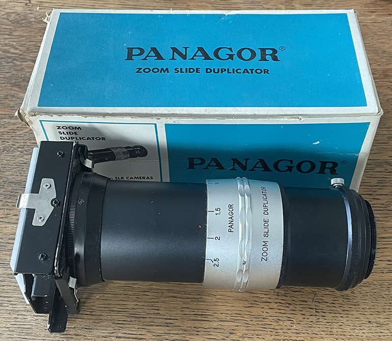 Panagor Zoom Slide Duplicator Film accessory