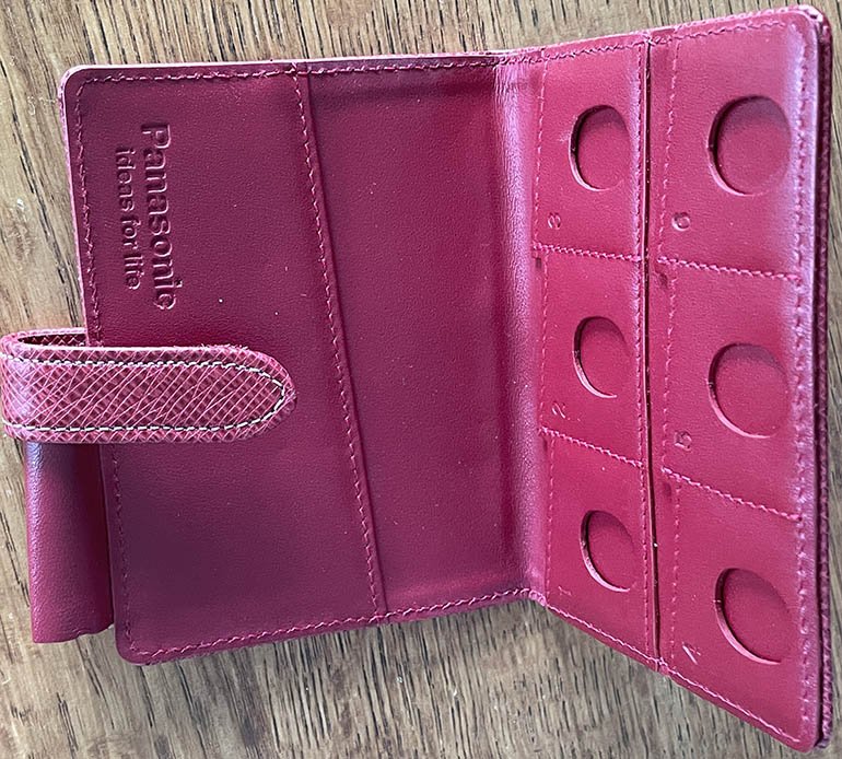Second hand Panasonic SD Memory Card case