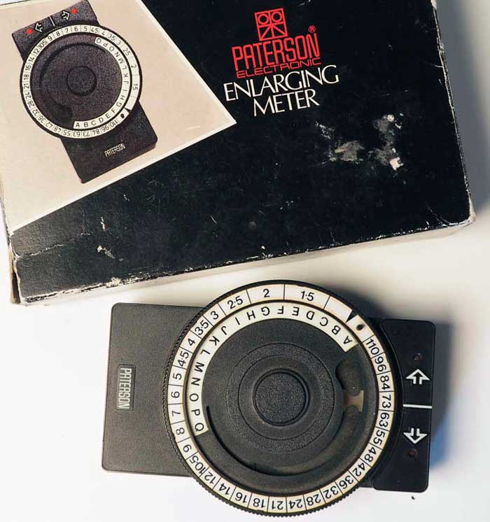 Paterson Enlarging Meter Darkroom