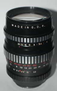 Pentacon 135mm f/2.8 GDR 35mm interchangeable lens