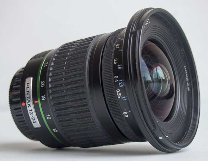 Pentax SMC DA 12-24mm f/4 ED AL (IF) 35mm interchangeable lens