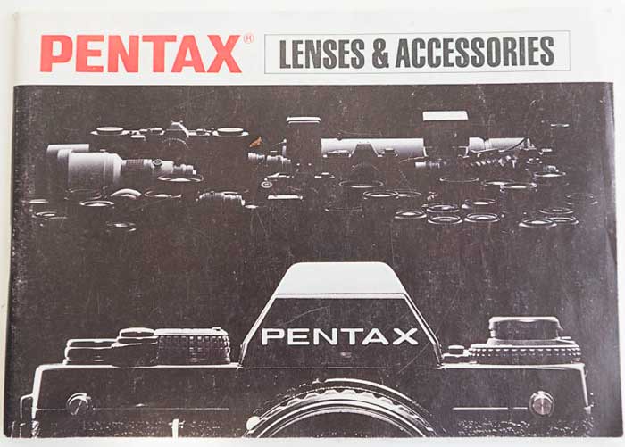 Pentax Lenses & Accessories Instruction manual